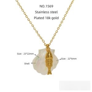 DUOMI Jewelry waterproof stainless steel necklace