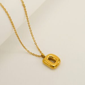 DUOMI Jewelry gold stainless steel necklace