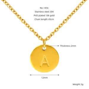 DUOMI Jewelry waterproof stainless steel necklace