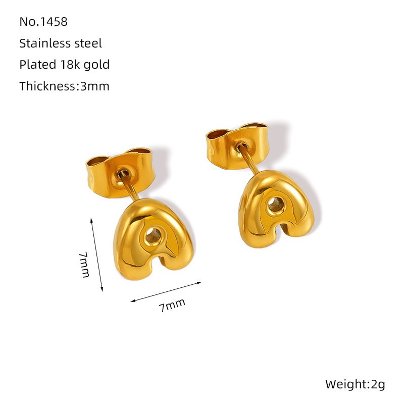 DUOMI Jewelry waterproof stainless steel earrings