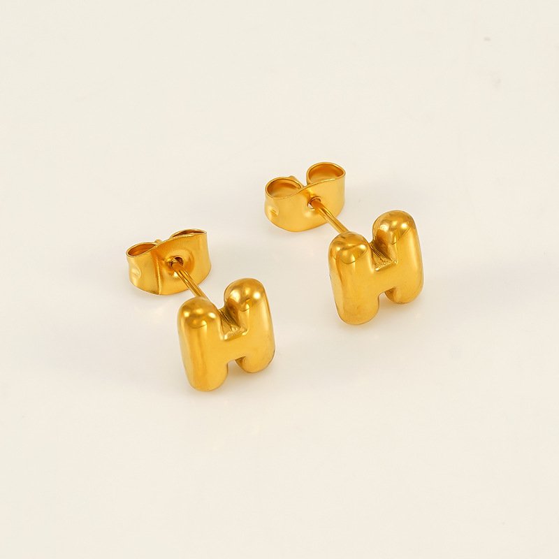 DUOMI Jewelry waterproof stainless steel earrings