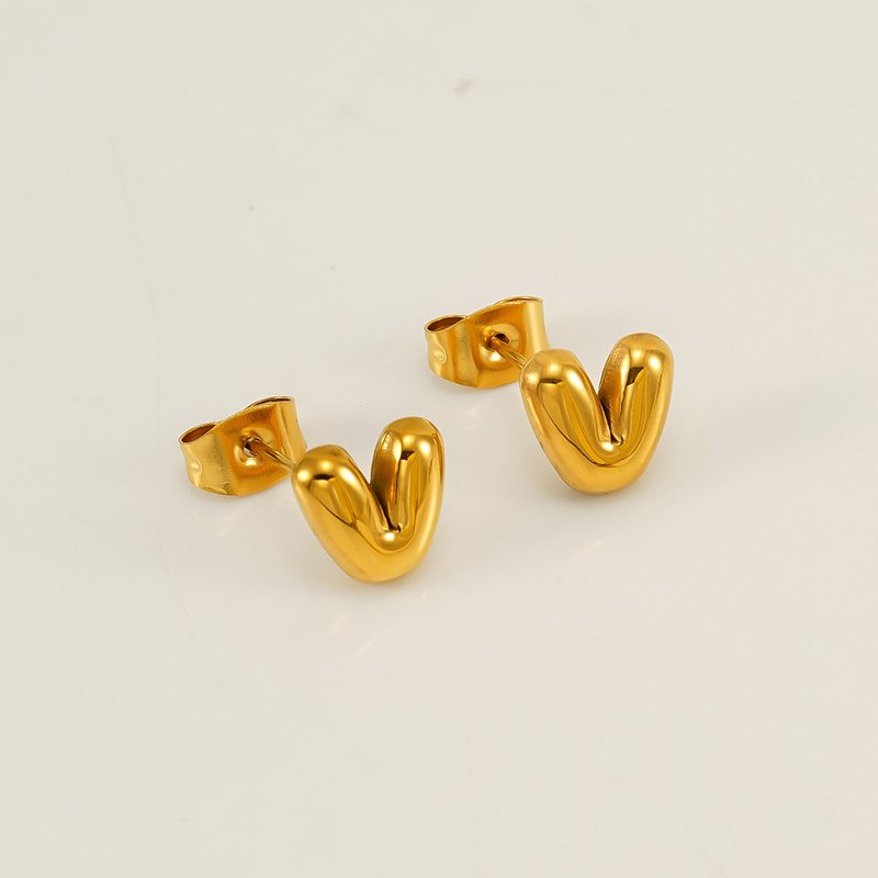 DUOMI Jewelry waterproof stainless steel earrings