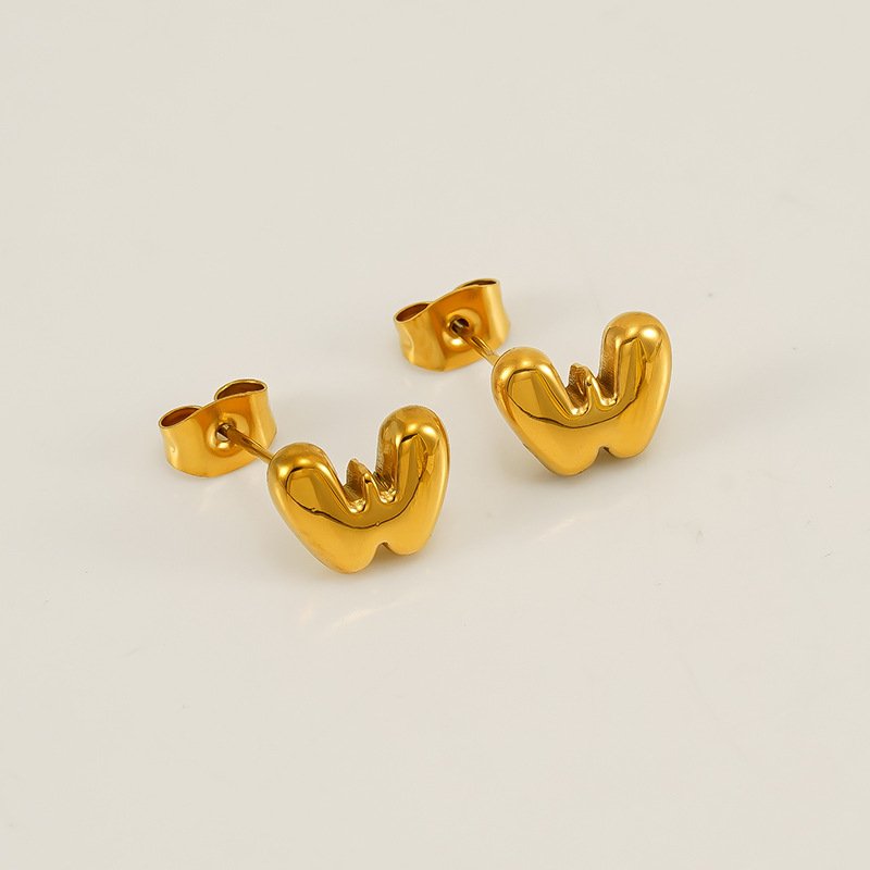 DUOMI Jewelry waterproof stainless steel earrings