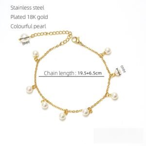 DUOMI Jewelry gold stainless steel bracelet