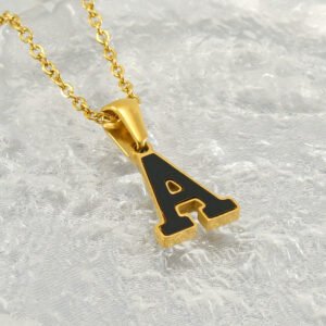 DUOMI Jewelry gold stainless steel necklace