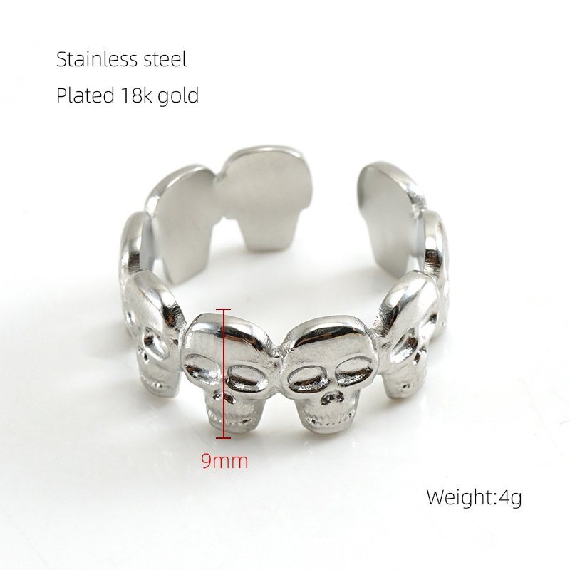 DUOMI Jewelry waterproof stainless steel ring