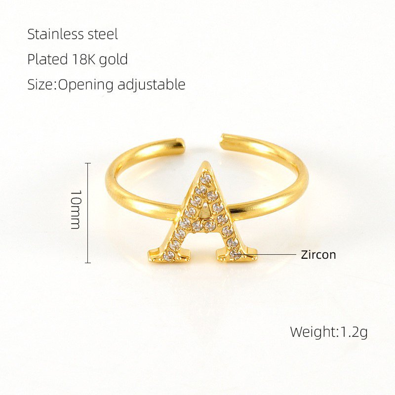 DUOMI Jewelry waterproof stainless steel ring
