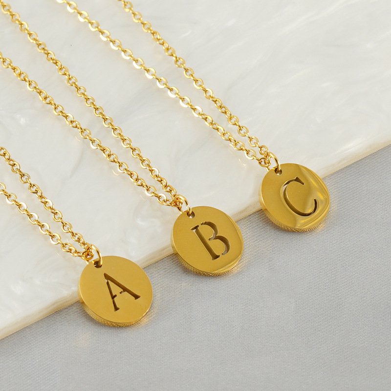 DUOMI Jewelry gold stainless steel necklace