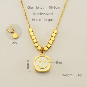 DUOMI Jewelry waterproof stainless steel necklace