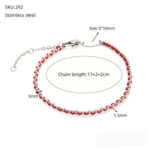 DUOMI Jewelry waterproof stainless steel bracelet