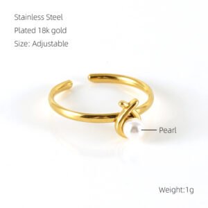 DUOMI Jewelry waterproof stainless steel ring