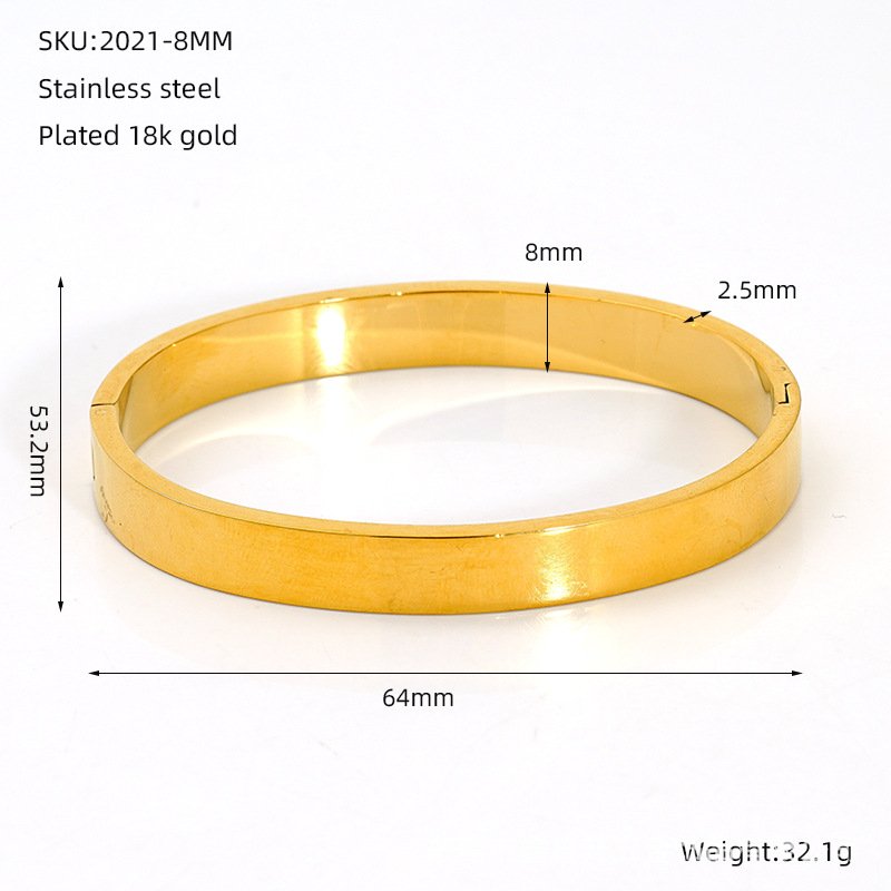 DUOMI Jewelry waterproof stainless steel bracelet
