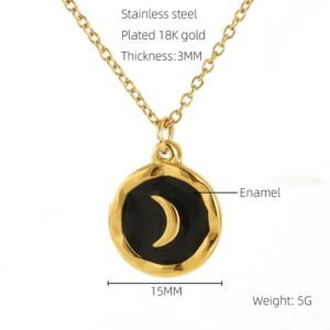 DUOMI Jewelry waterproof stainless steel necklace