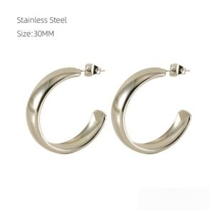 DUOMI Jewelry waterproof stainless steel earrings