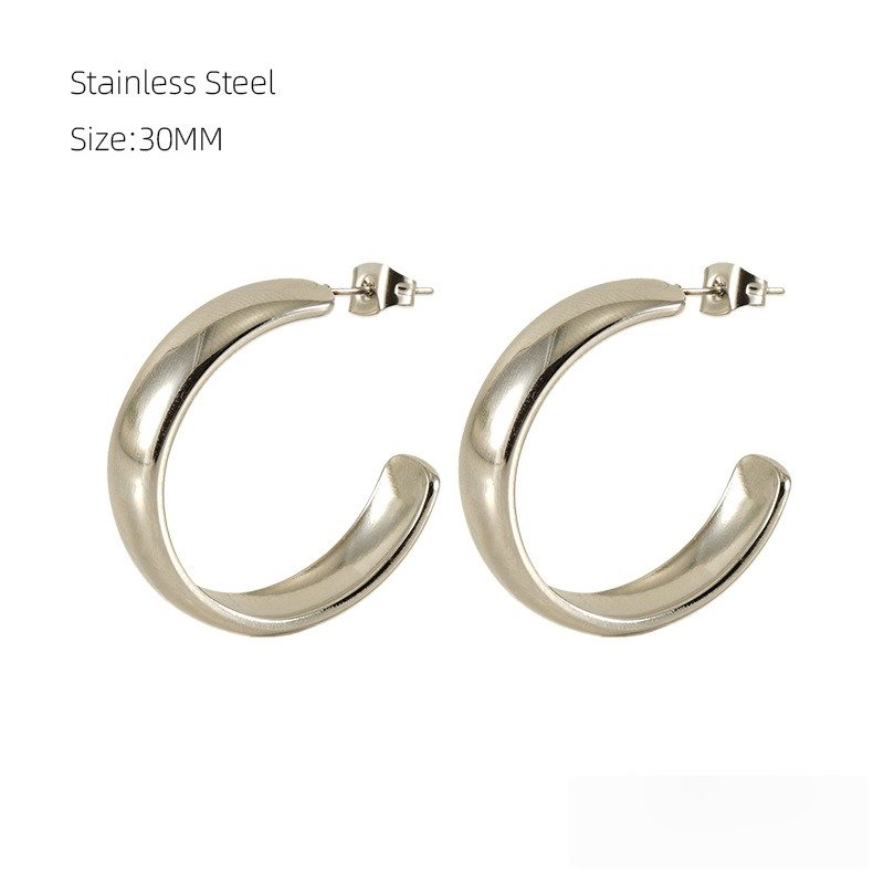 DUOMI Jewelry waterproof stainless steel earrings