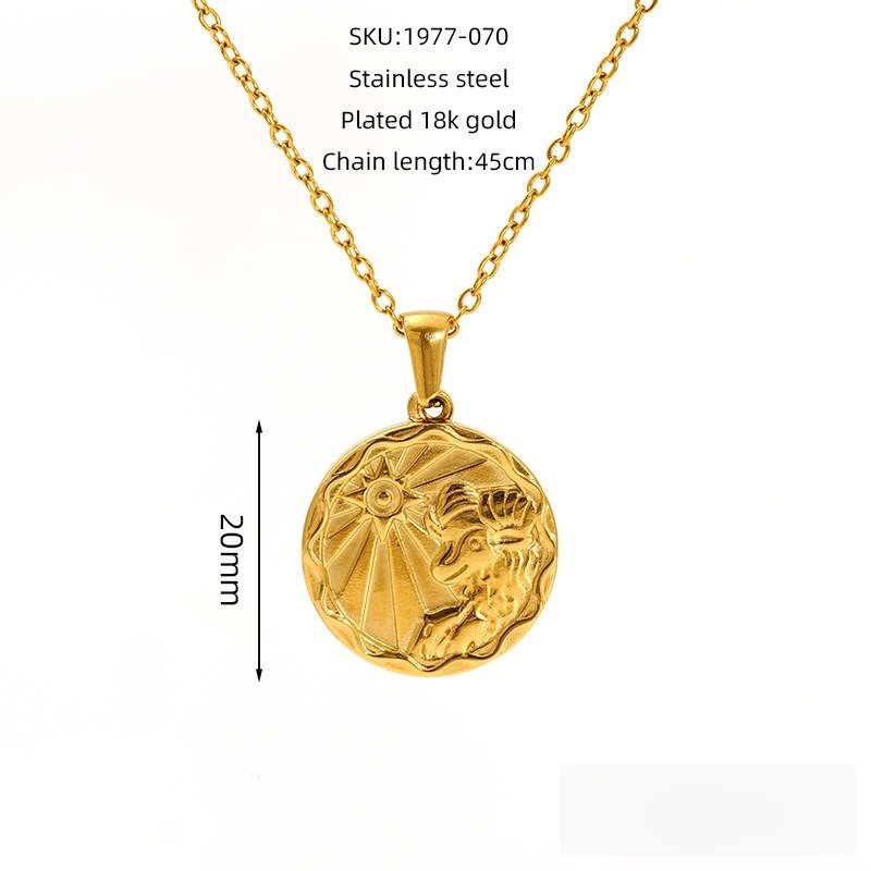 DUOMI Jewelry waterproof stainless steel necklace