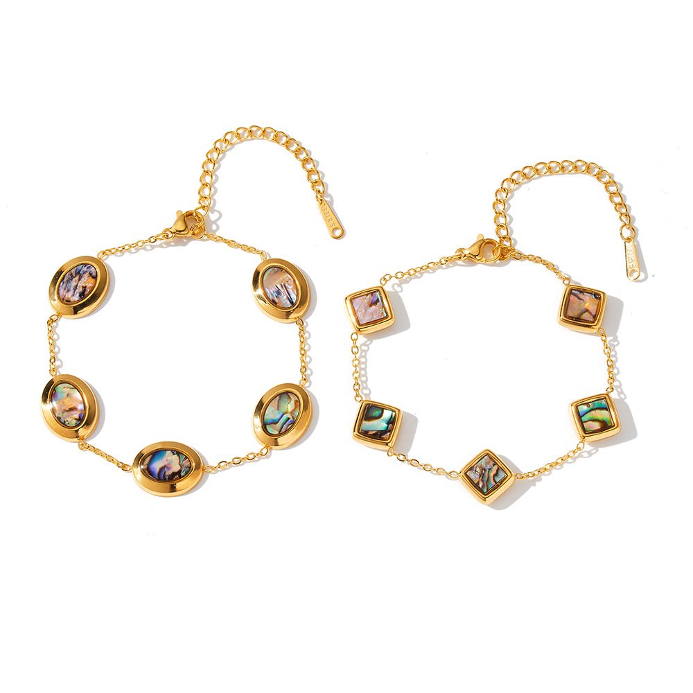 Stainless Steel Shell Minimalist Bracelet Wholesale product image