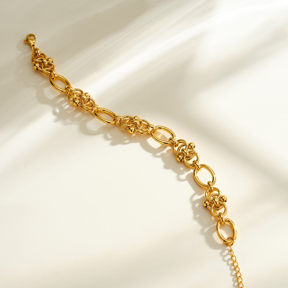 Stainless Steel Geometric Bracelet Wholesale product image