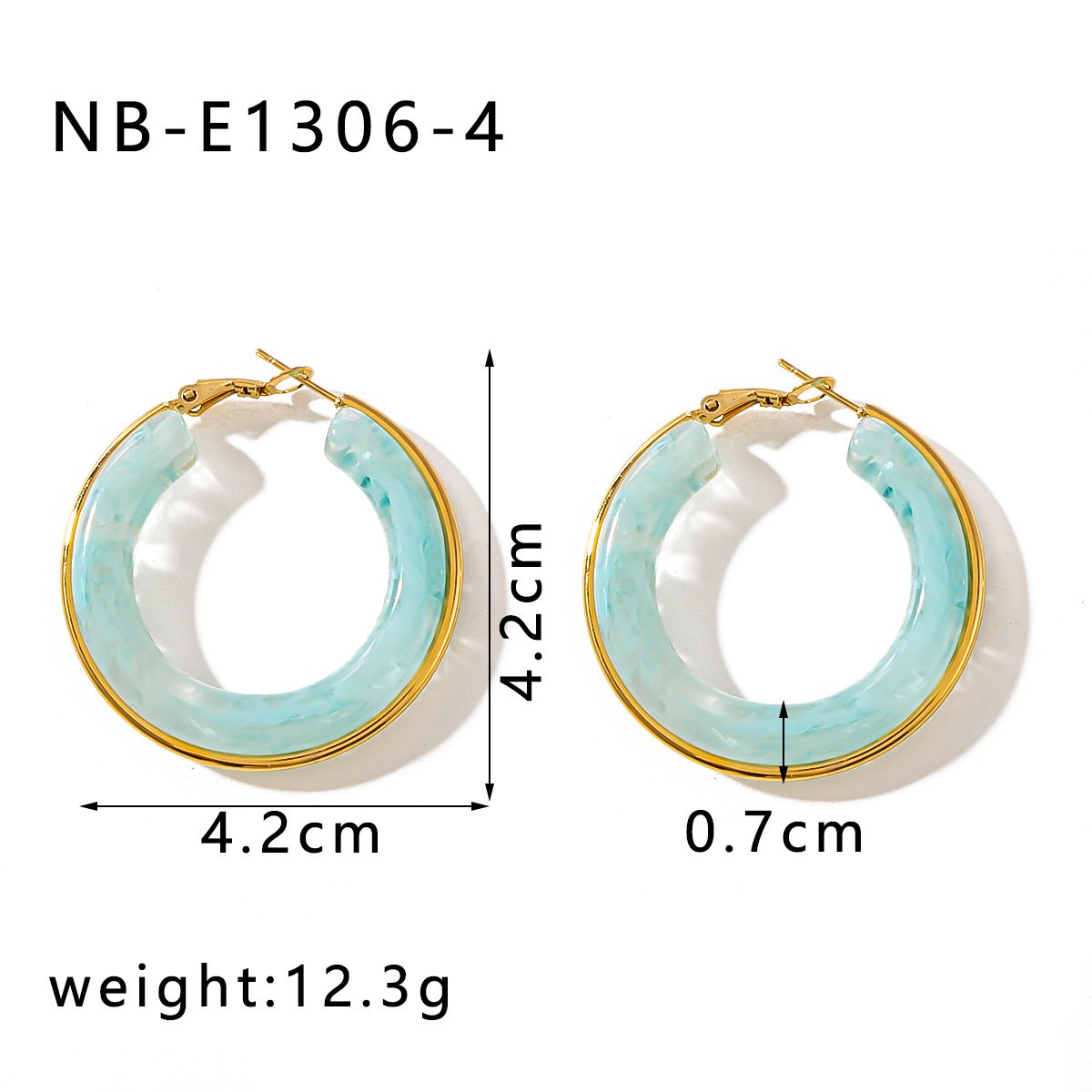 Stainless Steel Hollow Earrings Style DM5030039 Wholesale product image