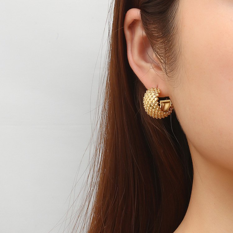 Stainless Steel Earrings Style DMEH0119 Wholesale product image