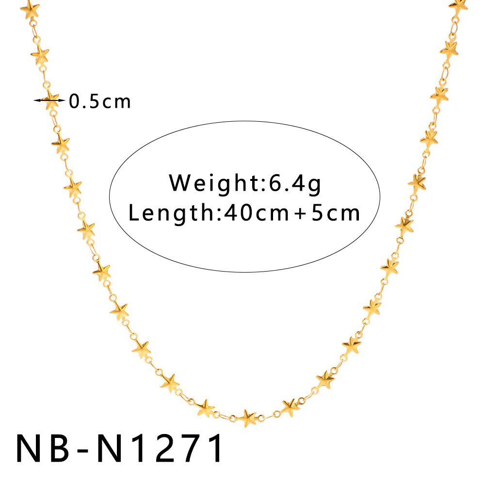 Stainless Steel Hollow Necklace Wholesale product image