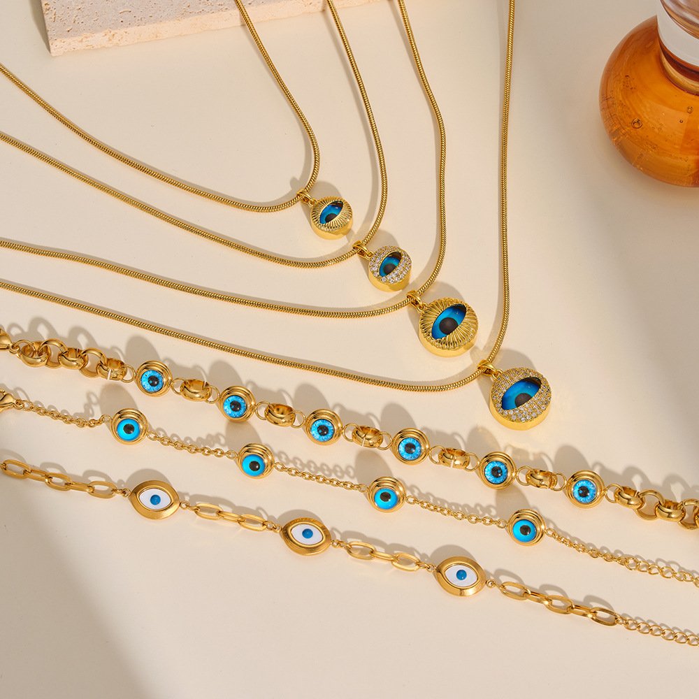 Stainless Steel CZ Jewelry Necklace Wholesale product image