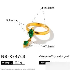 Stainless Steel CZ Ring Style DM5030138 Wholesale product image