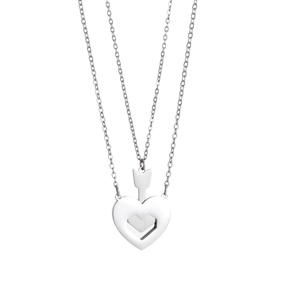 Stainless Steel Heart Jewelry Pendant Style S0750011 Wholesale product image