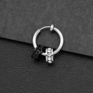 Stainless Steel CZ Earrings Style DMEH0067 Wholesale product image