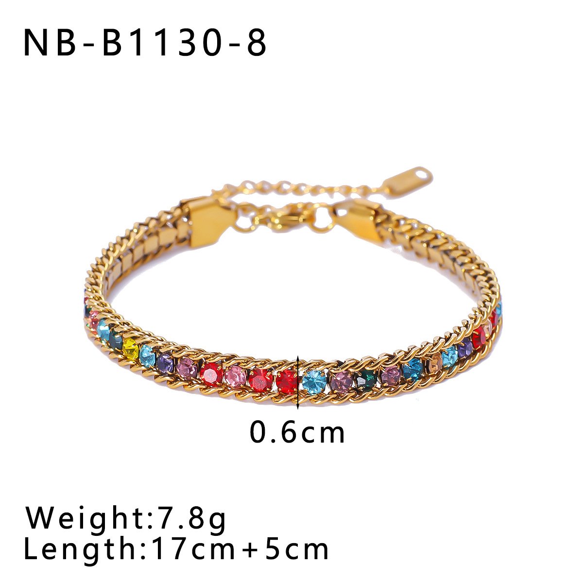 Stainless Steel Minimalist Bracelet Style DM5030030 Wholesale product image