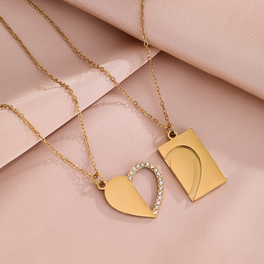 Stainless Steel Heart Jewelry Pendant Style S0750003 Wholesale product image