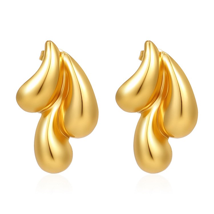Stainless Steel Heart Earrings Style DMEH0046 Wholesale product image