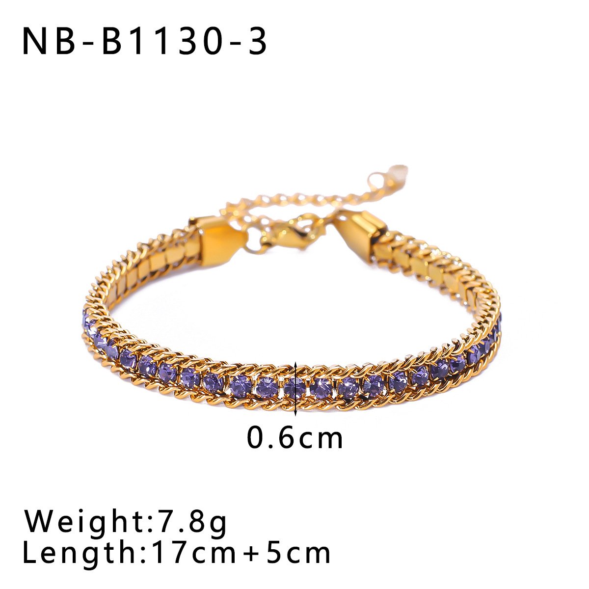 Stainless Steel Minimalist Bracelet Style DM5030030 Wholesale product image