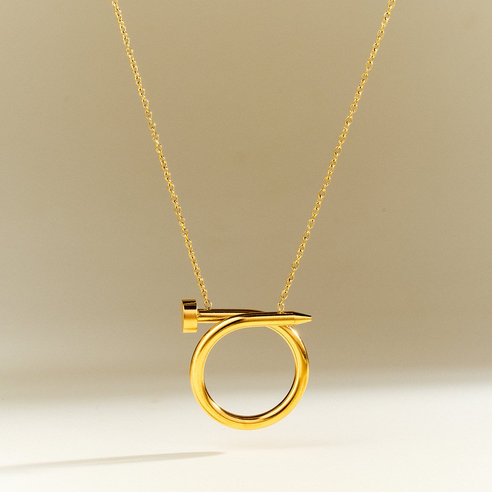 Stainless Steel Minimalist Necklace Style DM5030232 Wholesale product image