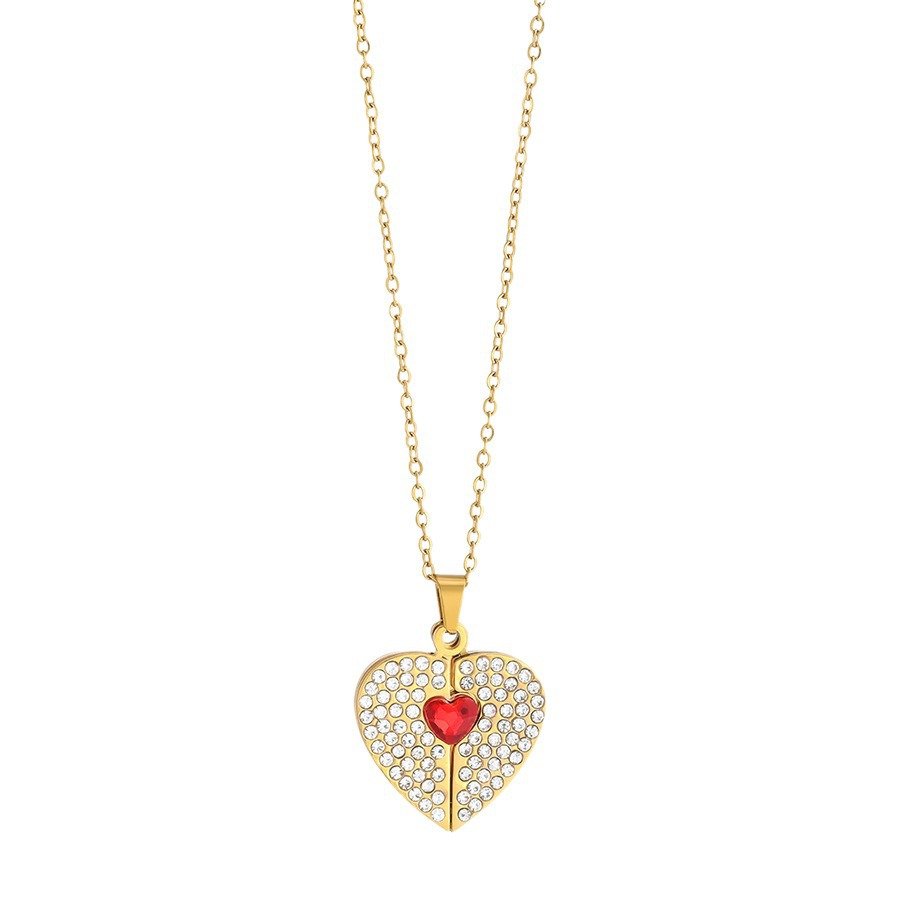 Stainless Steel Heart Jewelry Pendant Style S0750014 Wholesale product image