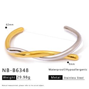 Stainless Steel CZ Minimalist Bangle Style DM5030014 Wholesale product image