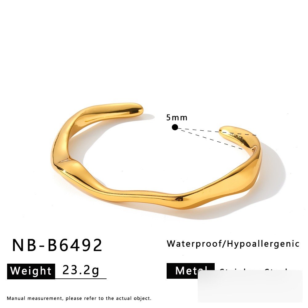 Stainless Steel CZ Bangle Wholesale product image