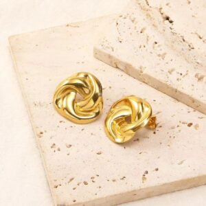Stainless Steel Nail Earrings Style DMEH0131 Wholesale product image