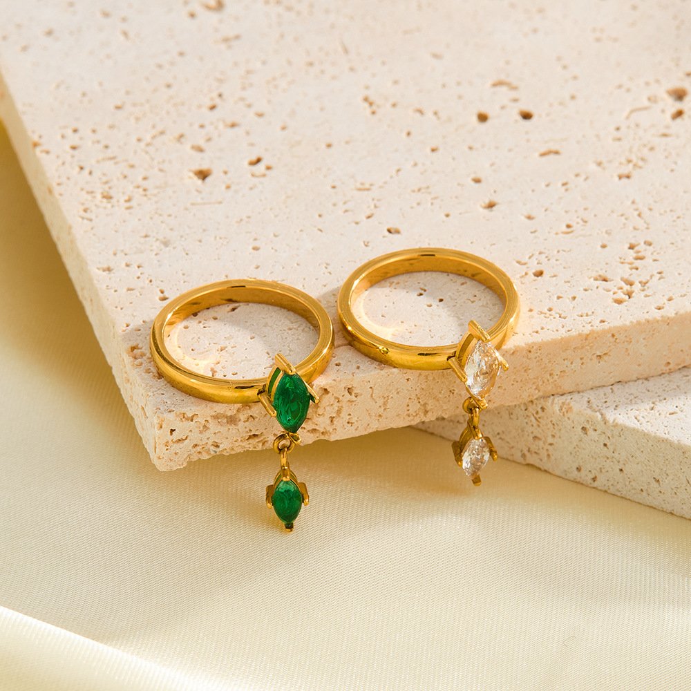 Stainless Steel CZ Ring Style DM5030138 Wholesale product image