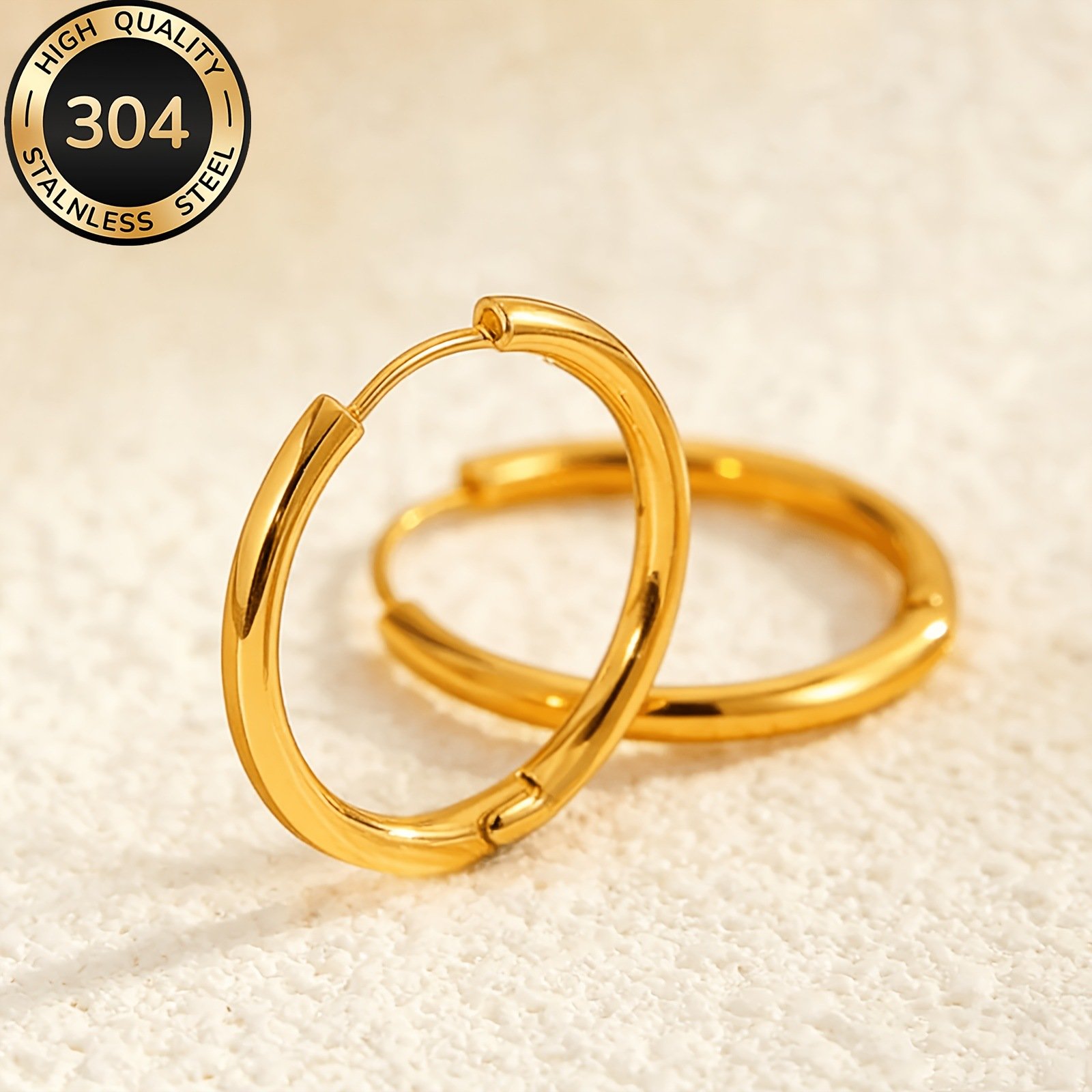 Stainless Steel Earrings Style DMEH0021 Wholesale product image