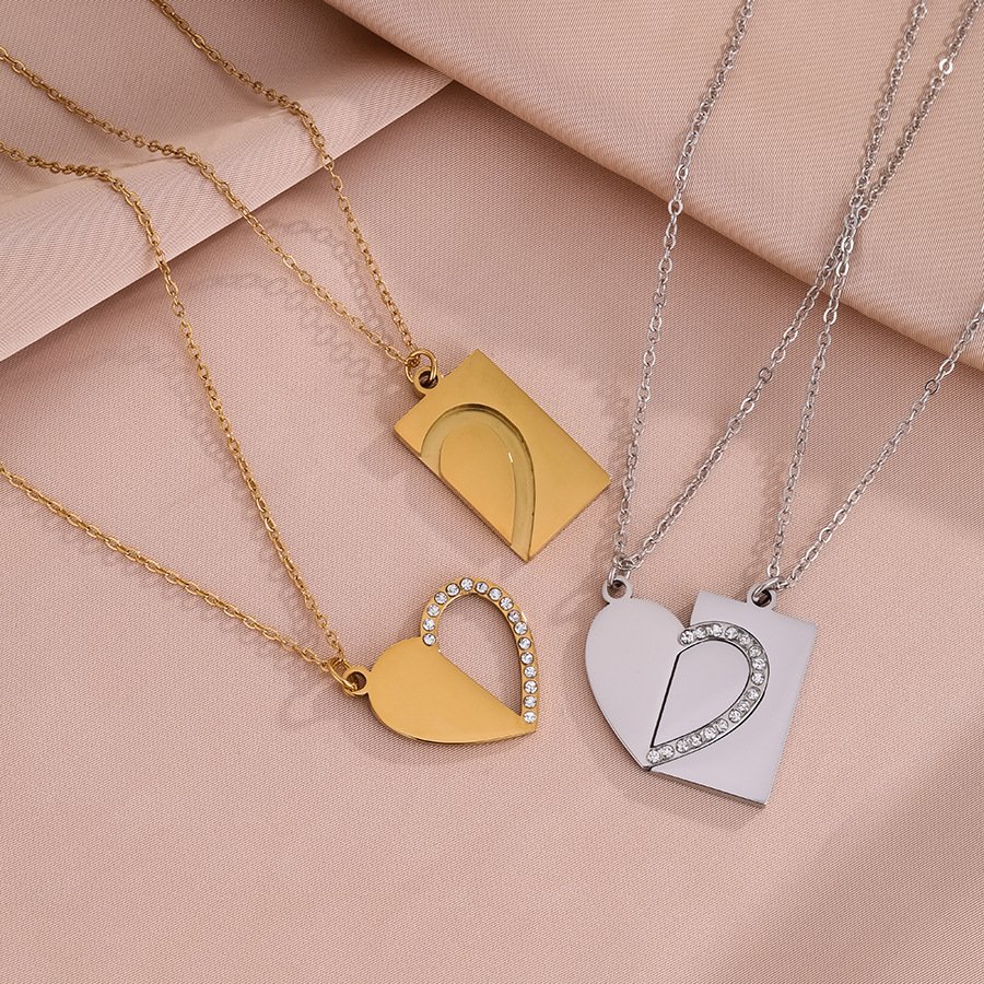 Stainless Steel Heart Jewelry Pendant Style S0750003 Wholesale product image
