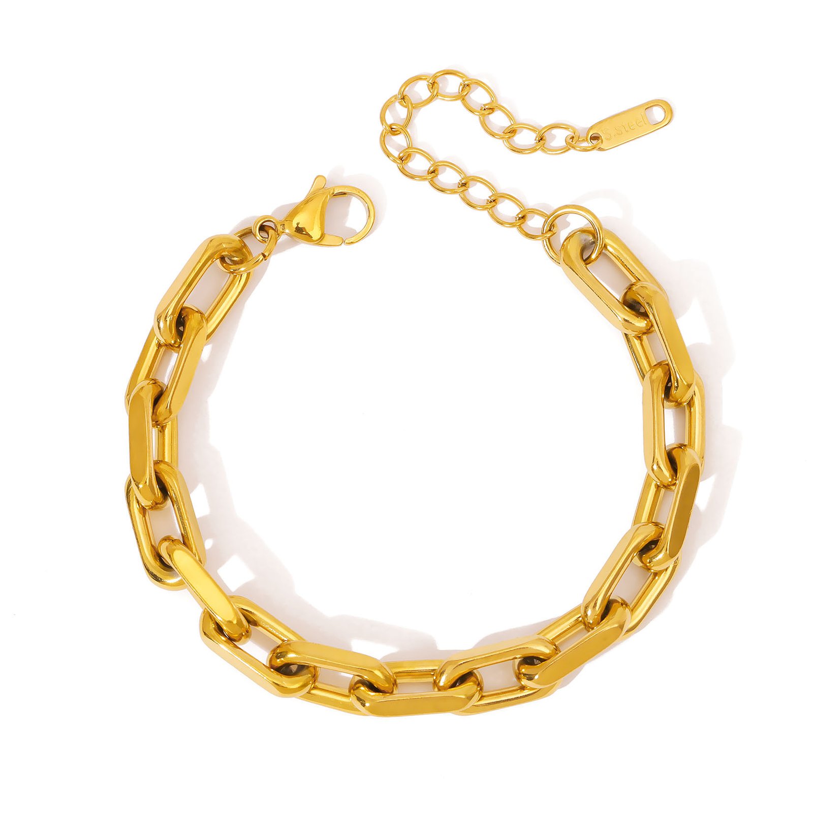 Stainless Steel Flower Snake Bracelet Wholesale product image