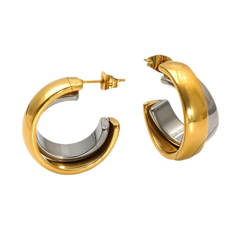Stainless Steel Earrings Style DMEH0064 Wholesale product image