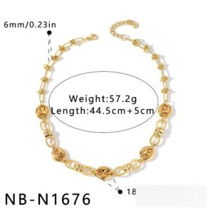 Stainless Steel Jewelry Necklace Wholesale product image
