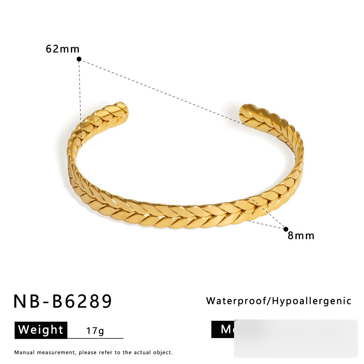 Stainless Steel Flower Geometric Vintage Minimalist Bangle Wholesale product image