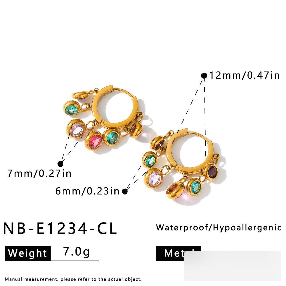 Stainless Steel CZ Minimalist Jewelry Necklace Wholesale product image