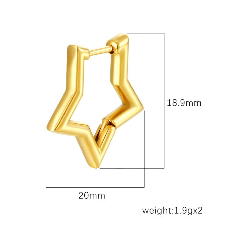 Stainless Steel Earrings Style DMEH0043 Wholesale product image