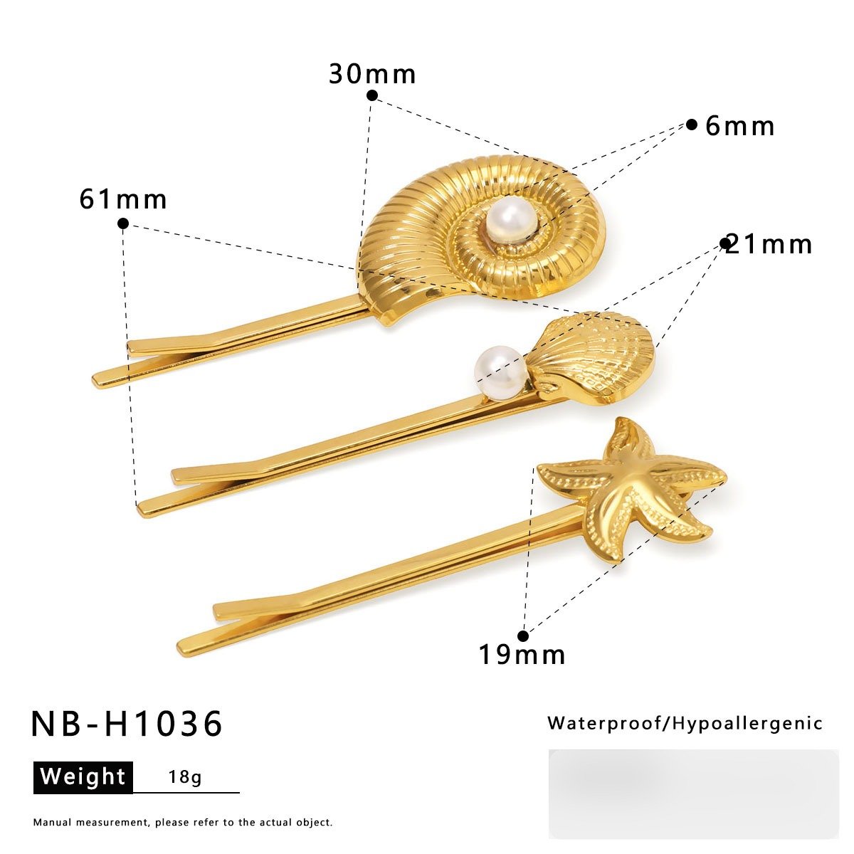 Stainless Steel Shell Flower Jewelry Wholesale product image