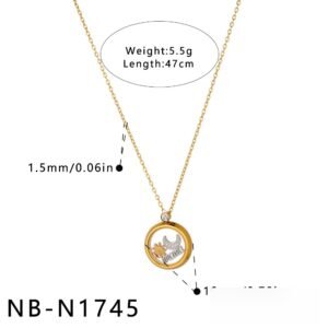 Stainless Steel CZ Pendant Wholesale product image