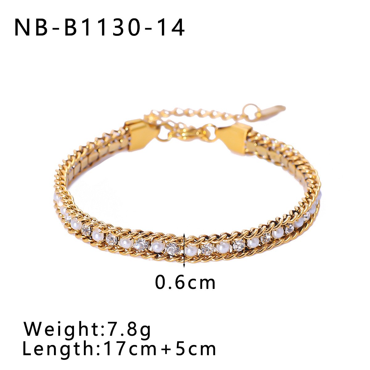 Stainless Steel Minimalist Bracelet Style DM5030030 Wholesale product image